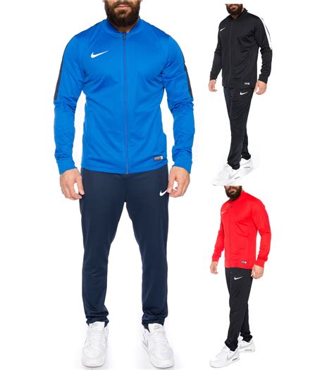 nike trainingsanzug herren blau rot